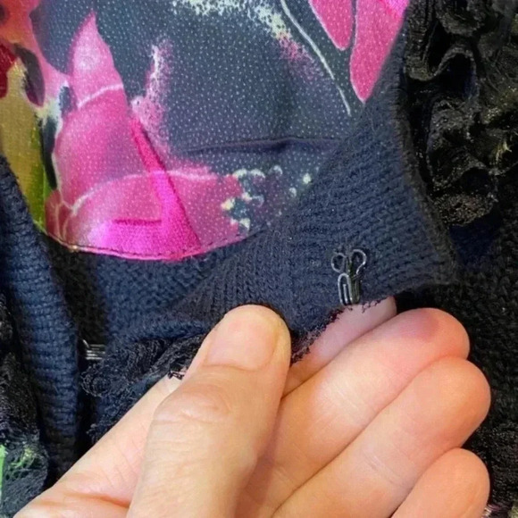 Michael Simon Womens Cotton Blend Cardigan - Picture 7 of 7